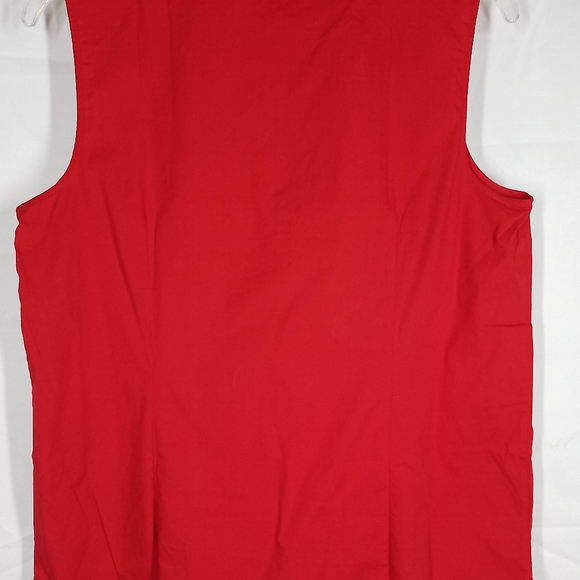 Red talbots sleeveless top - Picture 4 of 5